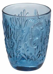 VILLA D’ESTE HOME TIVOLI Set sklenic na vodu s motivy moře ,Pantelleria 6 kusů, modrá, 230 ml