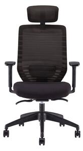 Setulo Kancelářská židle Kuma s podhlavníkem Barva: Černá
