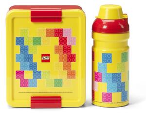 Dětský svačinový box s lahví Brick – LEGO®