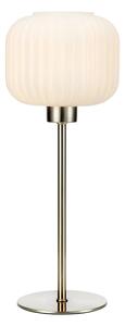 MARKSLOJD Markslöjd stolní lampa Sober, ocel/bílá, 38 cm