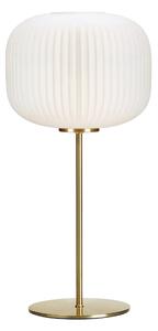 MARKSLOJD Markslöjd stolní lampa Sober, mosaz/bílá, 50 cm