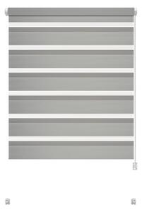 Šedá roleta den a noc 97x150 cm Zebra – Gardinia