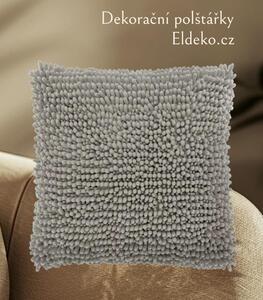 Dekorativní polštář / Bo / v zámecké šedé