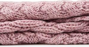 Vlnka Dětský vlněný pléd Supersoft Merino růžová velikost lůžkovin 60x90