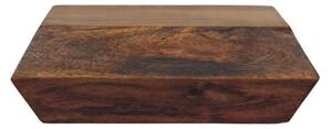Skříňka na stěnu z masivního mangového dřeva, 45 × 32 × 15 cm