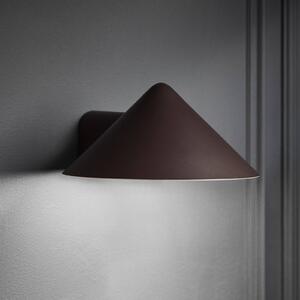 Nástěnné svítidlo LED FRANDSEN Grasp, tmavě červená, šířka 15 cm