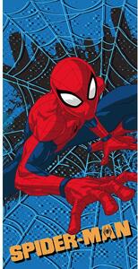 Červená/modrá dětská osuška z mikrovlákna 70x140 cm Spider-man – Jerry Fabrics