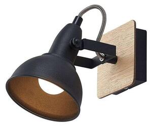 Lindby - Aylis Nástěnné Svítidlo Black/Wood