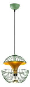 Lustr na lanku TELMANDER 1xE27/40W/230V zelená