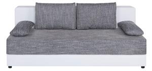 ROZKLÁDACÍ POHOVKA, textil, kompozitní dřevo, šedá, bílá P & B - Rozkládací pohovky, Online Only