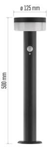 LED Solární lampa se senzorem LED/2W/3,7V 1200 mAh IP44 50 cm
