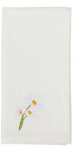 Bavlněné ubrousky s výšivkami Flowers - set 4 ks Wikholm Form