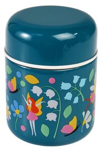 Modrá termoska na jídlo/dětská 280 ml Fairies in the Garden – Rex London