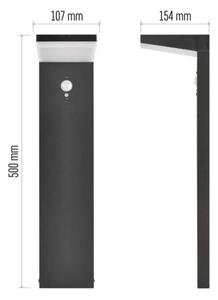 LED Solární lampa se senzorem LED/4,4W/3,7V 2200 mAh IP44