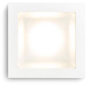 Zápustné LED svítidlo PLATEIA, bílé, 20 W, teplá bílá 3000 K