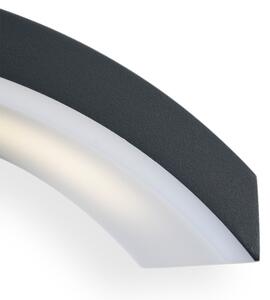 Brilagi - LED Venkovní nástěnné svítidlo se senzorem ARCELO LED/8W/230V IP54
