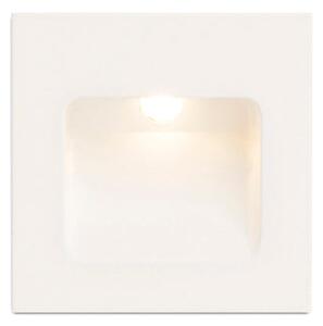 Zápustné LED svítidlo AMARO, bílé, 3 W, teplá bílá 3000 K
