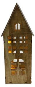 Domek hnědý LED velký 25 x 11 cm Prodex X5320770