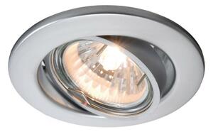 Light Impressions Kapego stropní vestavné svítidlo 12V AC/DC GU5.3 / MR16 1x max. 50,00 W stříbrná mat 686880
