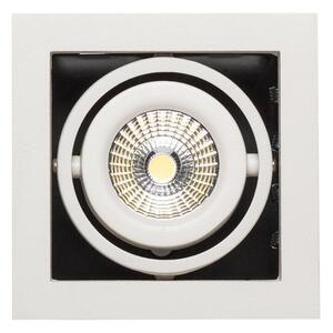 Zápustné LED svítidlo LEDA, bílé, 5.4 W, teplá bílá 3000 K