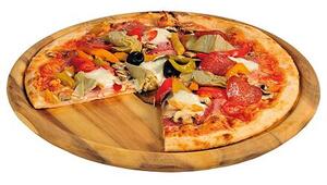 Prkénko na pizzu, ø 32 cm, akáciové dřevo KESPER 28462