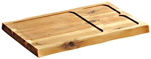 Servírovací prkénko, 37,5 x 24 x 2,5 cm, akáciové dřevo KESPER 28196