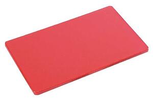 Prkénko na krájení, 53 x 32,5 x 1,5 cm, plast, červené KESPER 30153