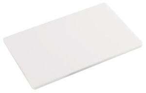 Prkénko na krájení, 53 x 32,5 x 1,5 cm, plast, bílé KESPER 30151