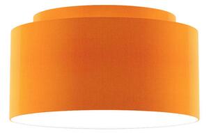 Stínidlo DOUBLE 55/30, Polycotton černé, vnitřek bílý PVC