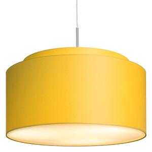 Stínidlo DOUBLE 55/30, Polycotton černé, vnitřek bílý PVC