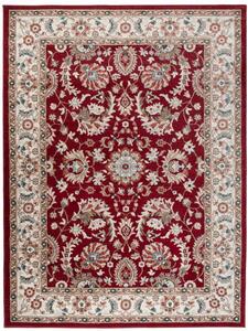 Makro Abra Kusový koberec klasický DUBAI L752A červený Rozměr: 80x150 cm