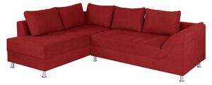 ROHOVÁ SEDAČKA, textil, kompozitní dřevo, bobulová P & B - Sedací soupravy, Online Only