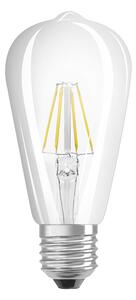 LED žárovka OSRAM Retrofit Edison čirá, patice E27, ekvivalent 40 W, teplá bílá 2700 K