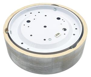 Brilagi - Stropní svítidlo PINO 1xE27/15W/230V borovice/stříbrná pr. 27,5 cm