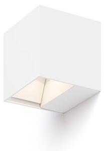 Venkovní nástěnné LED svítidlo CARRE, bílé, 2× 3 W, teplá bílá 3000 K, IP54