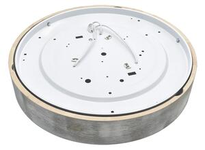 Brilagi - Stropní svítidlo PINO 3xE27/15W/230V borovice/stříbrná pr. 47,5 cm