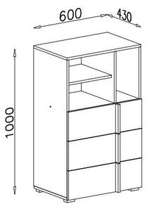 Meblar Komoda Remo RM7