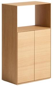 Kave Home Dubová knihovna Visala 106 x 60 cm