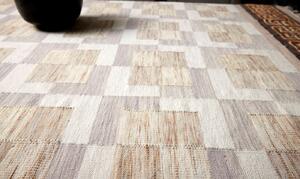 Diamond Carpets koberce Ručně vázaný kusový koberec Dante DESP P90 Marble Gold - 140x200 cm