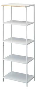 Matně bílý ocelový regál 60x170x46,5 cm Tower – YAMAZAKI