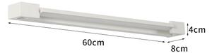 Brilagi- LED Koupelnové osvětlení zrcadla AQUA LINE LED/18W/230V 60 cm IP44 bílá