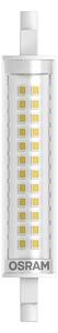 LED žárovka OSRAM SLIM LINE 118mm čirá, patice R7S, ekvivalent 100 W, teplá bílá 2700 K