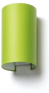 Nástěnné svítidlo RON W 15/25, stínidlo Polycotton černé, vnitřek bílý PVC, patice E27, 15 W