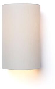 Nástěnné svítidlo RON W 15/25, stínidlo Polycotton černé, vnitřek bílý PVC, patice E27, 15 W