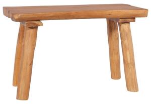 Zahradní lavice 80 cm masivní teakové dřevo 288816