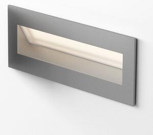 Zápustné LED svítidlo TESS RC, stříbrnošedé, 3 W, teplá bílá 3000 K