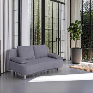 ROZKLÁDACÍ POHOVKA, textil, kompozitní dřevo, mokka P & B - Rozkládací pohovky, Online Only