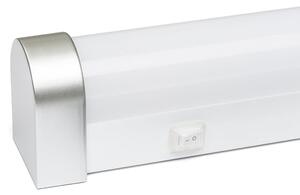 Koupelnové nástěnné LED svítidlo TAMPA 60 bez koncových krytek, bílé, 15 W, teplá bílá 3000 K, IP44