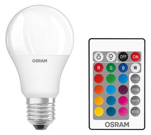LED žárovka OSRAM RGBW Classic A matná, patice E27, ekvivalent 60 W, teplá bílá 2700 K