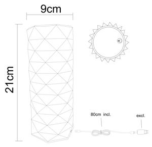 Globo 28071 - LED Stmívatelná stolní lampa GIXI LED/1W/5V 2700/4000/6500K
